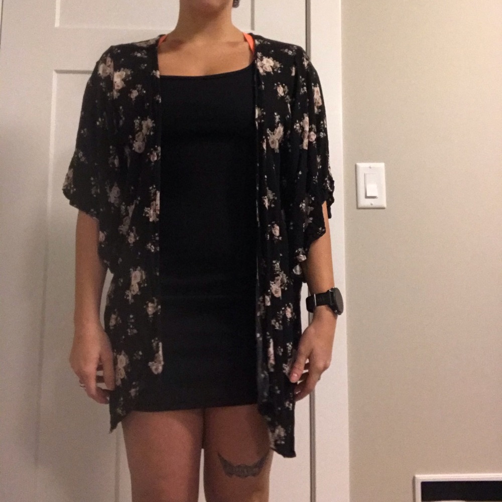 Floral kimono